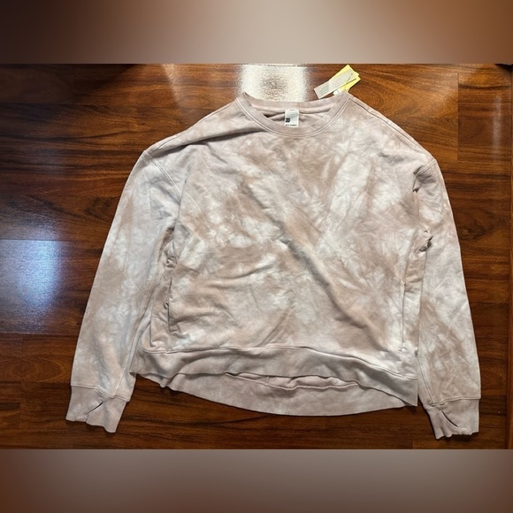 ALL in motion women’s sweatshirt tie dye size XL thumb holes cozy NWT - Picture 4 of 5
